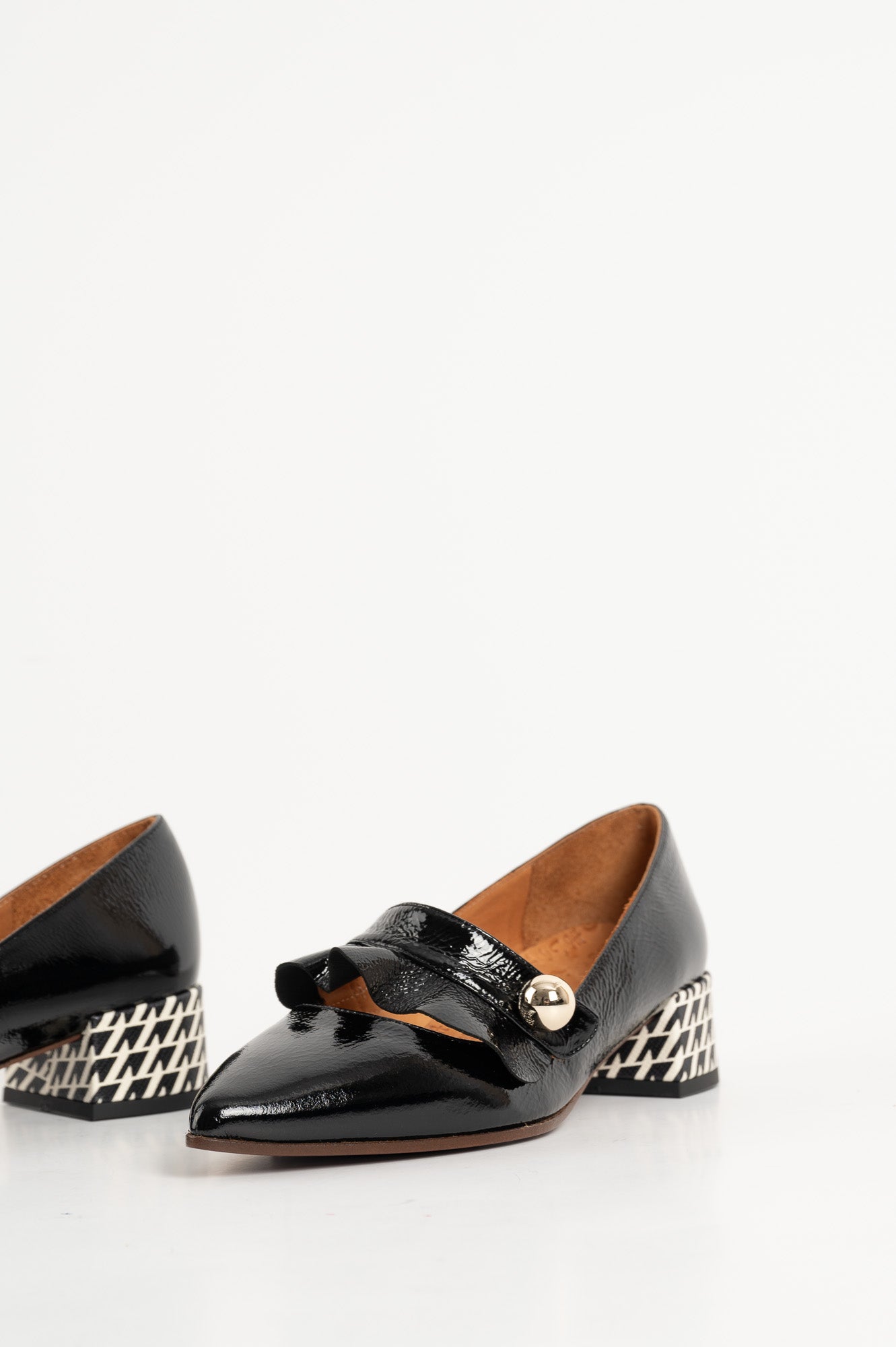 Loafer Pump Jakarta 150 | Black Patent