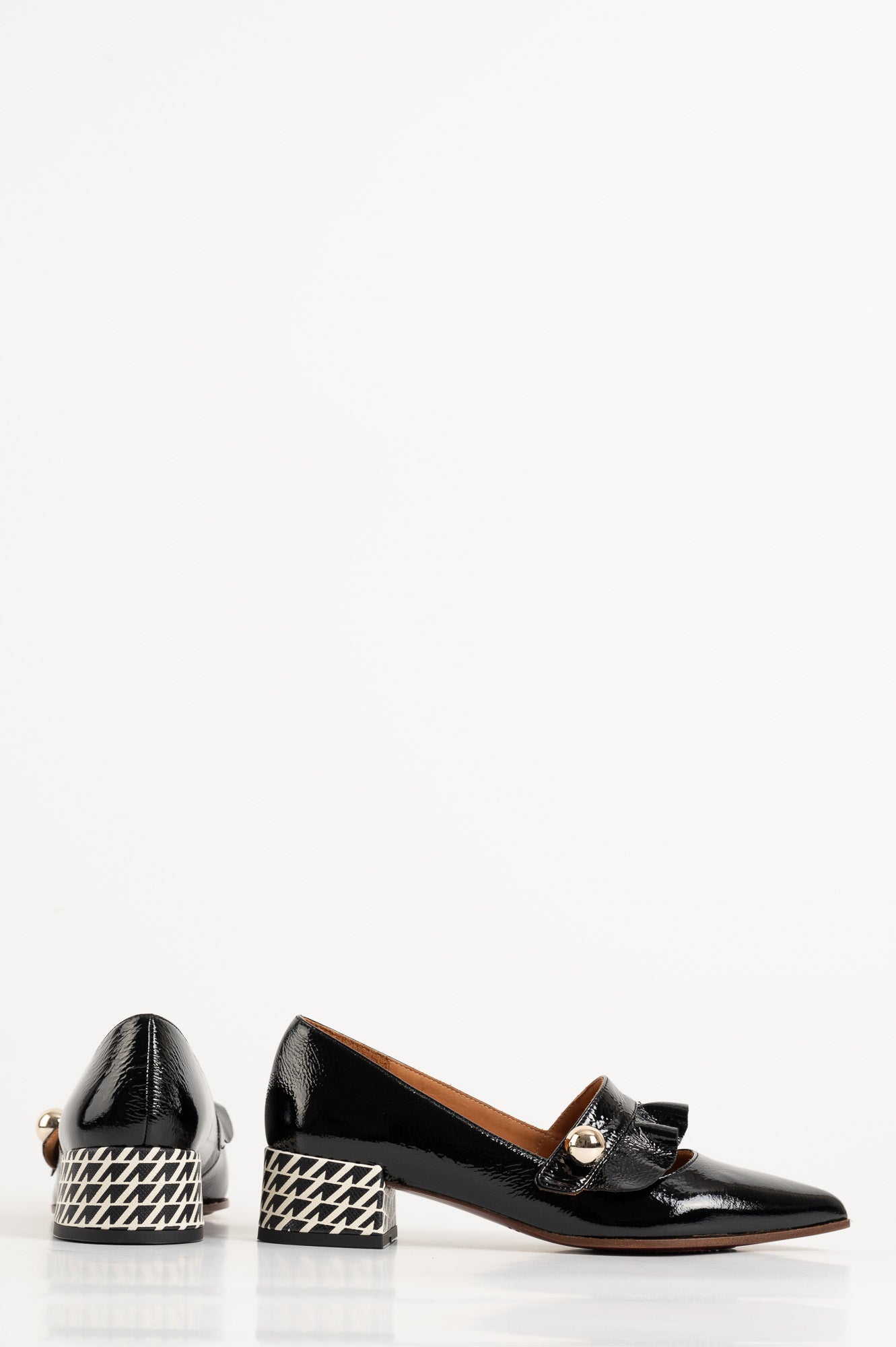 Loafer Pump Jakarta 150 | Black Patent