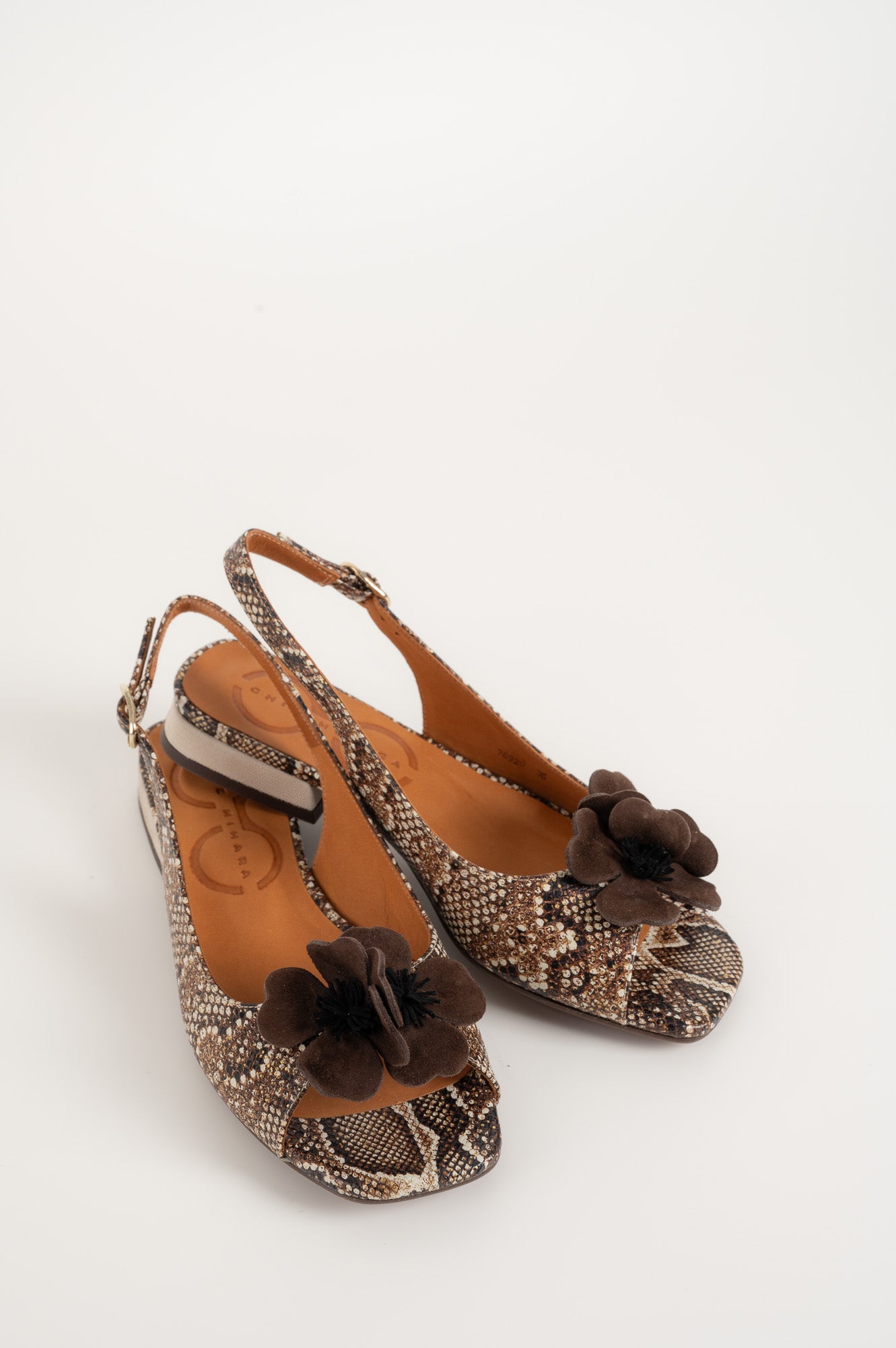 Slingback Sandal Tayda 596 | Brown Leather