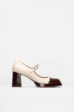Mary Jane Pump Kamel | Buttery Nappa Leather