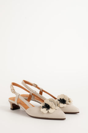 Slingback Pump Hazel 921 | Vit Mocka