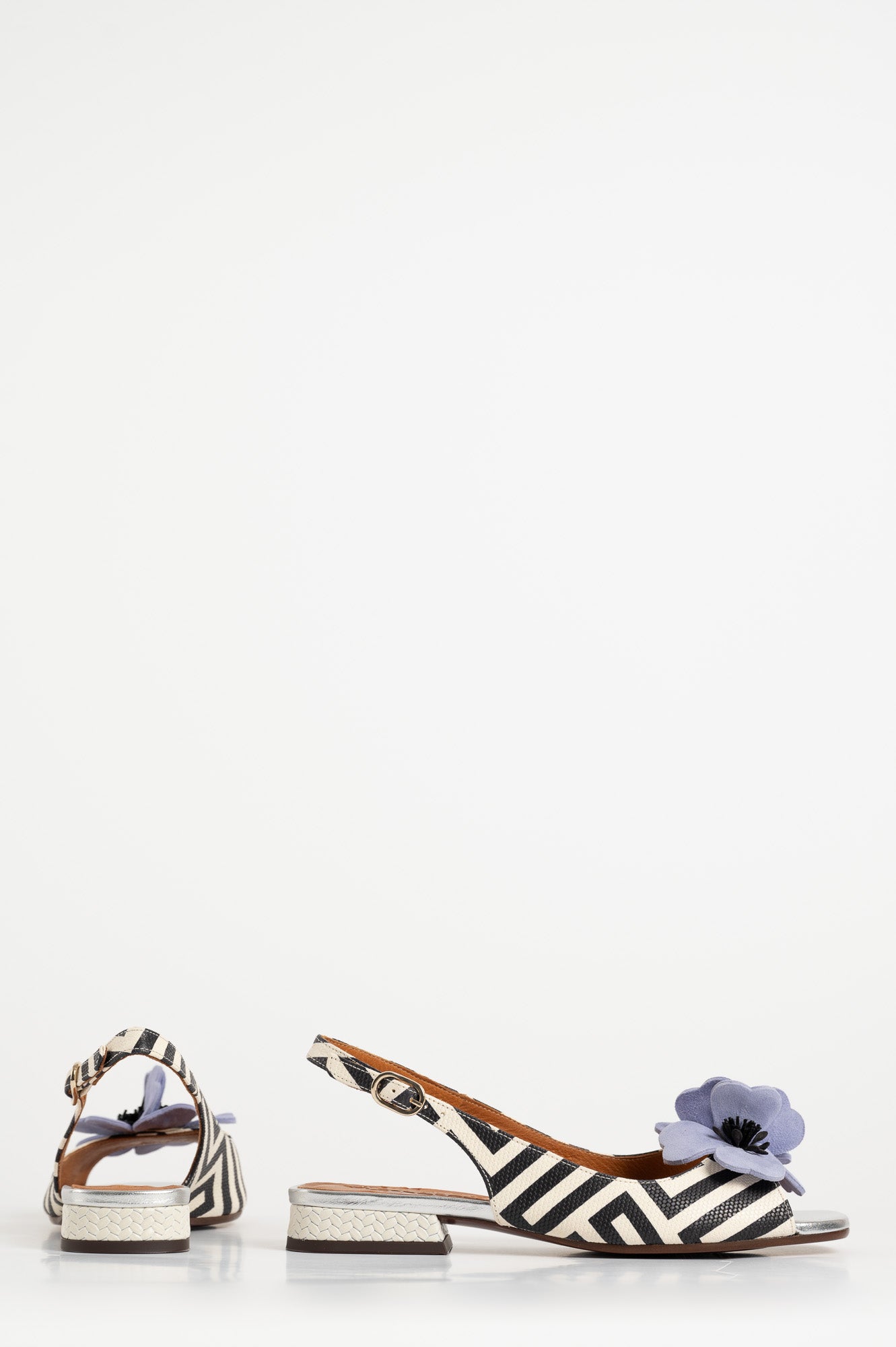 Slingback Sandal Tayda 596 | White Leather