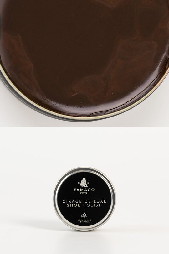 Shoe Polish Cirage De Luxe 50ml | Moyen Medium Brown