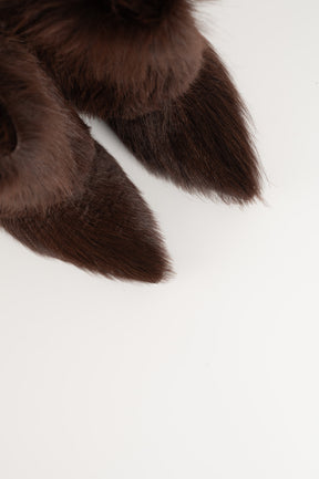 Ankle Boot Blues 029 | Dark Brown Fur