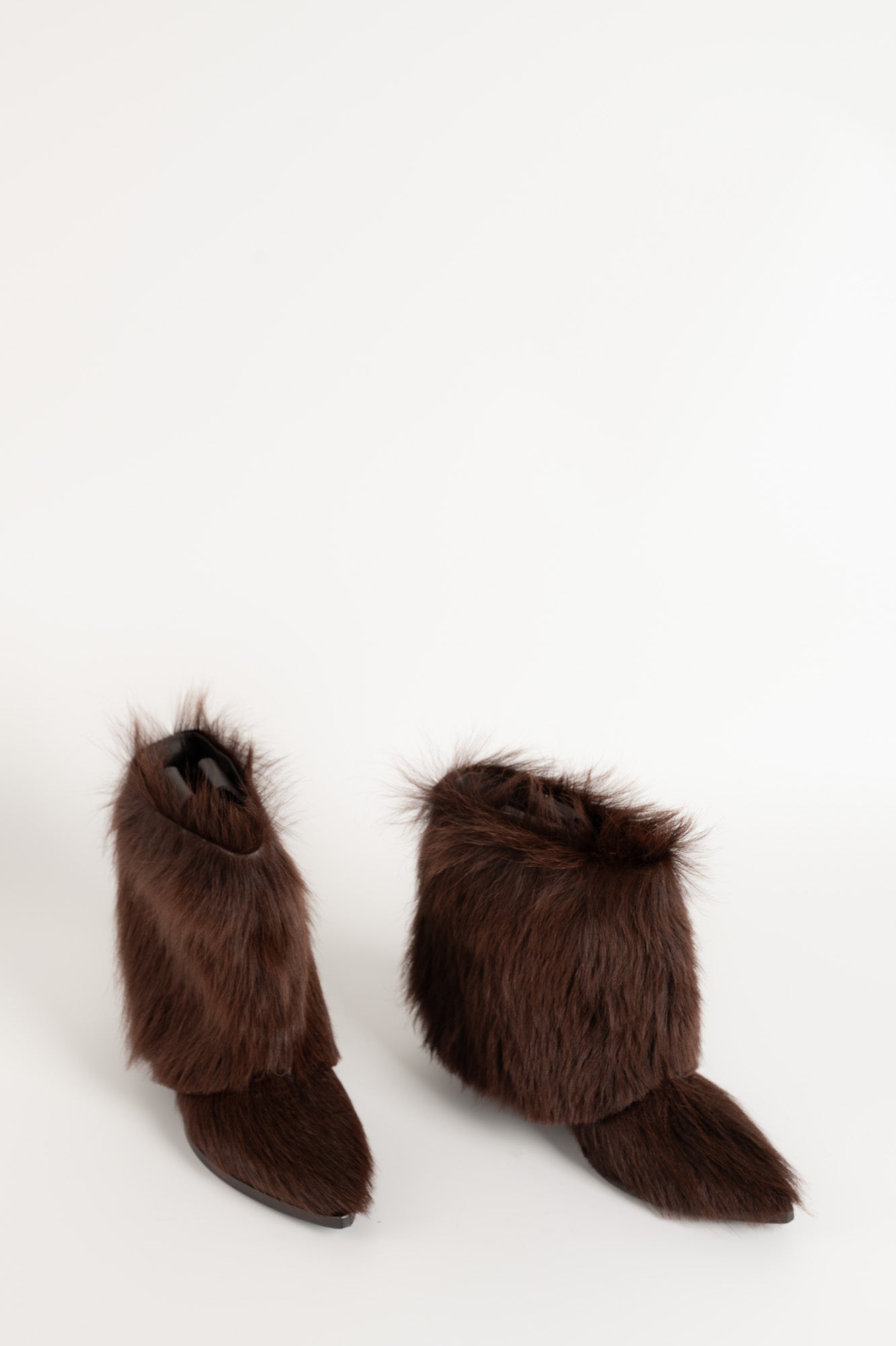 Ankle Boot Blues 029 | Dark Brown Fur