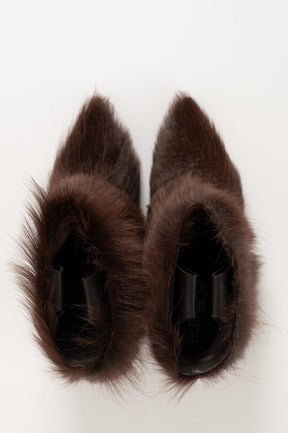 Ankle Boot Blues 029 | Dark Brown Fur