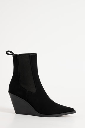 Ankle Boot 095 | Black Suede