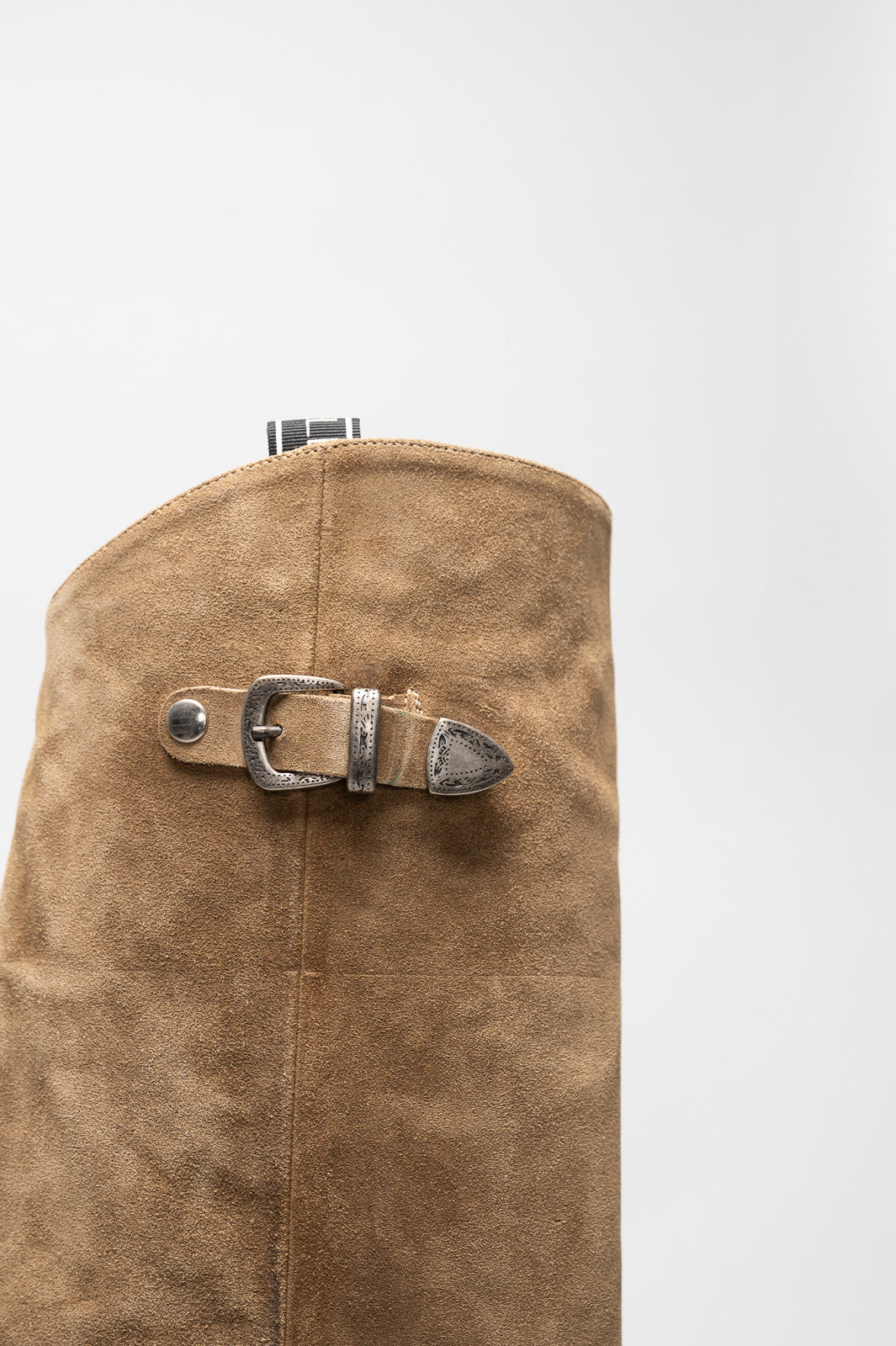 Fold-Over Boot Peggy | Driftwood Beige Vintage Suede