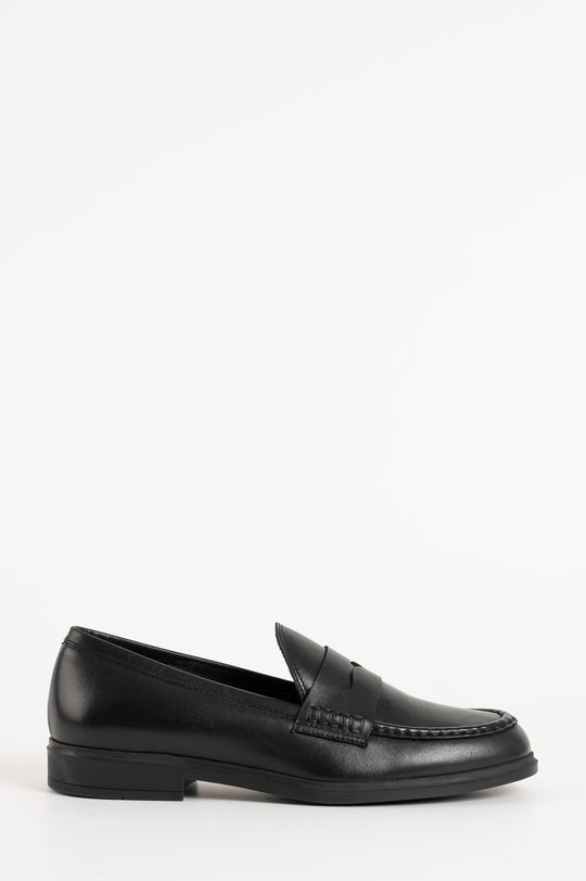 Penny Loafer Saga | Black Calf Leather