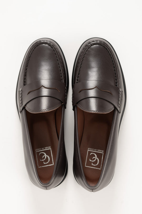 Penny Loafer Saga | Dark Brown Calf Leather