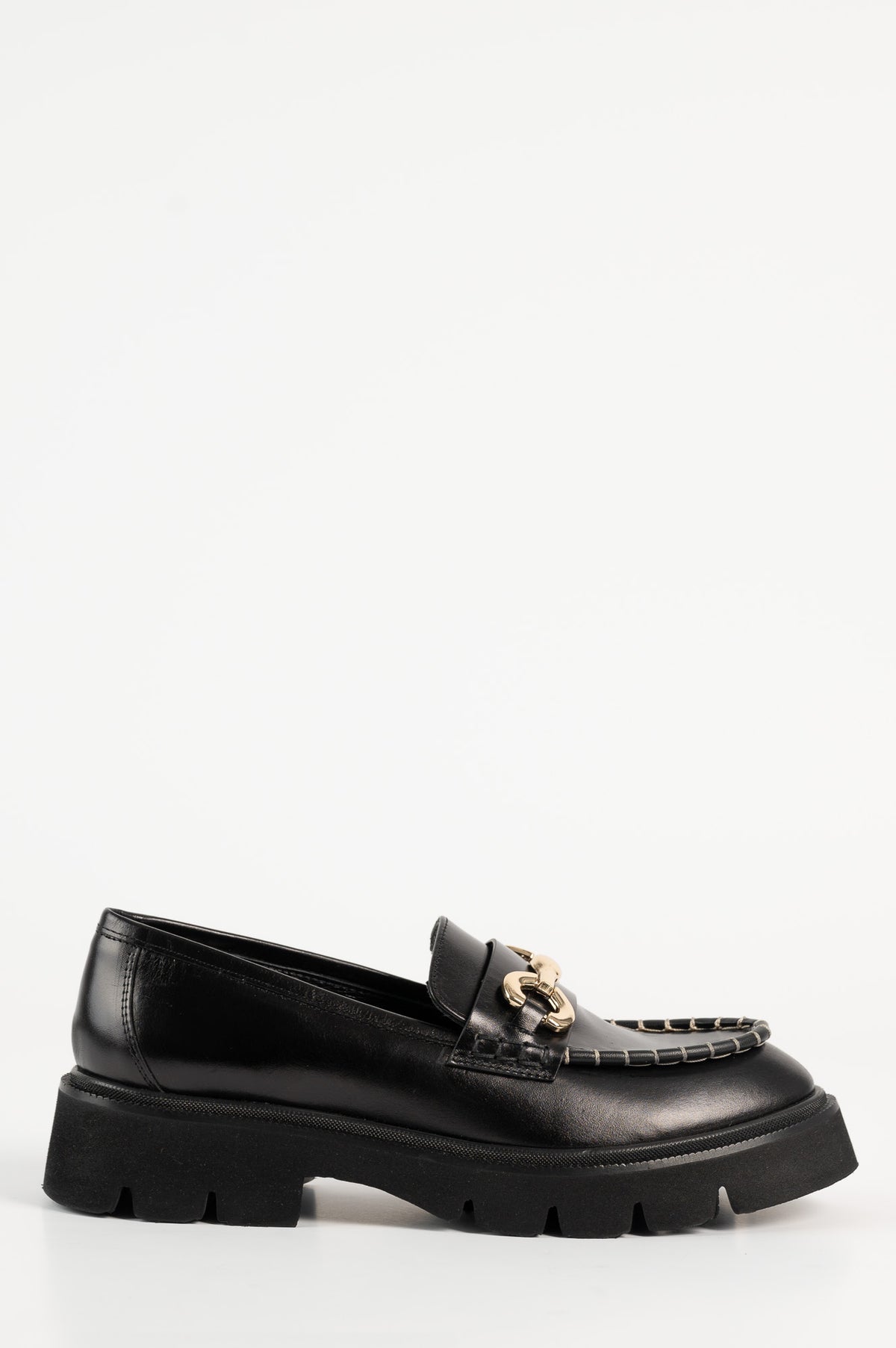 Horse Bit Loafer Sierra 044 | Svart Skinn