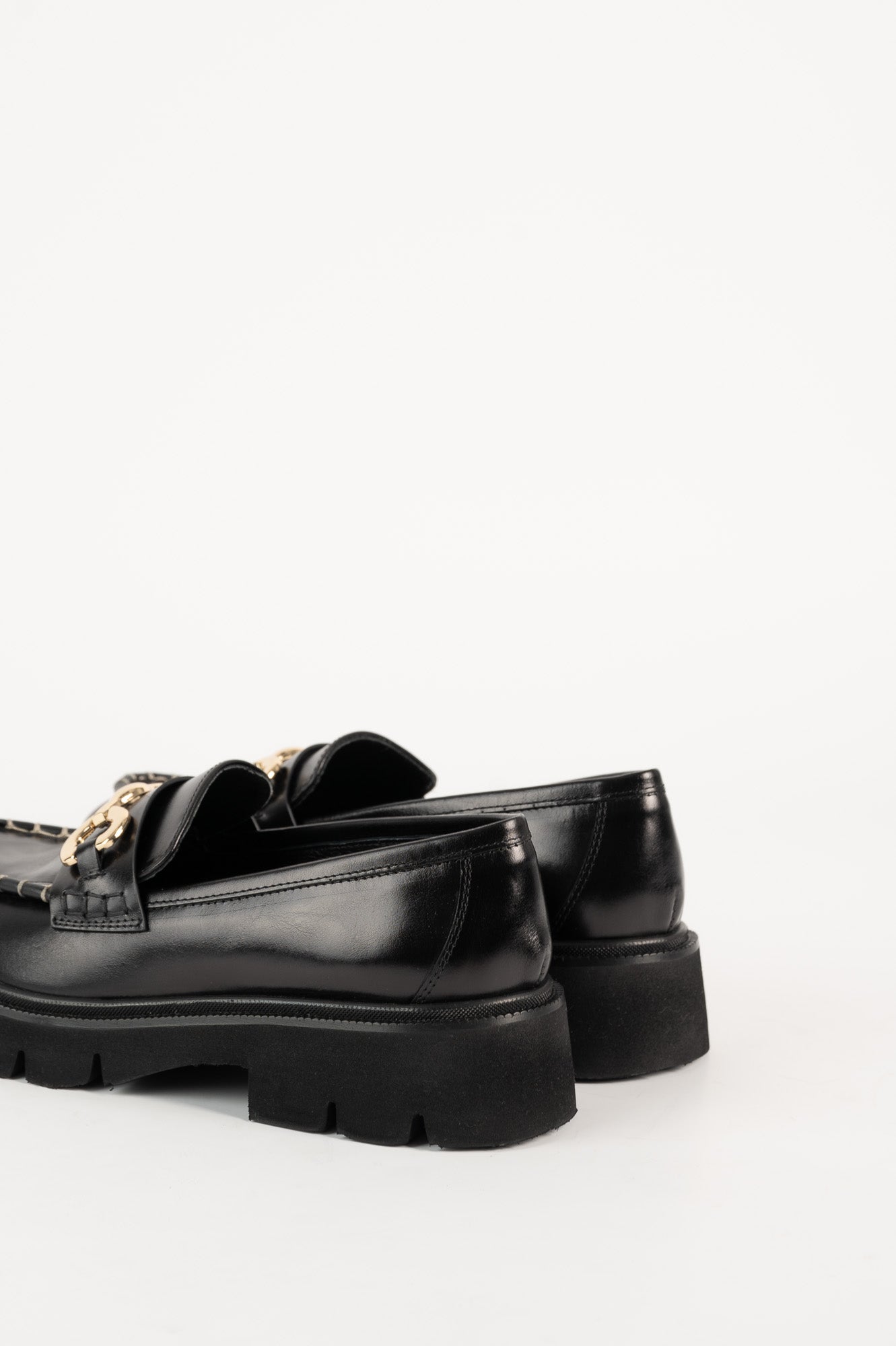 Horse Bit Loafer Sierra 044 | Black Leather