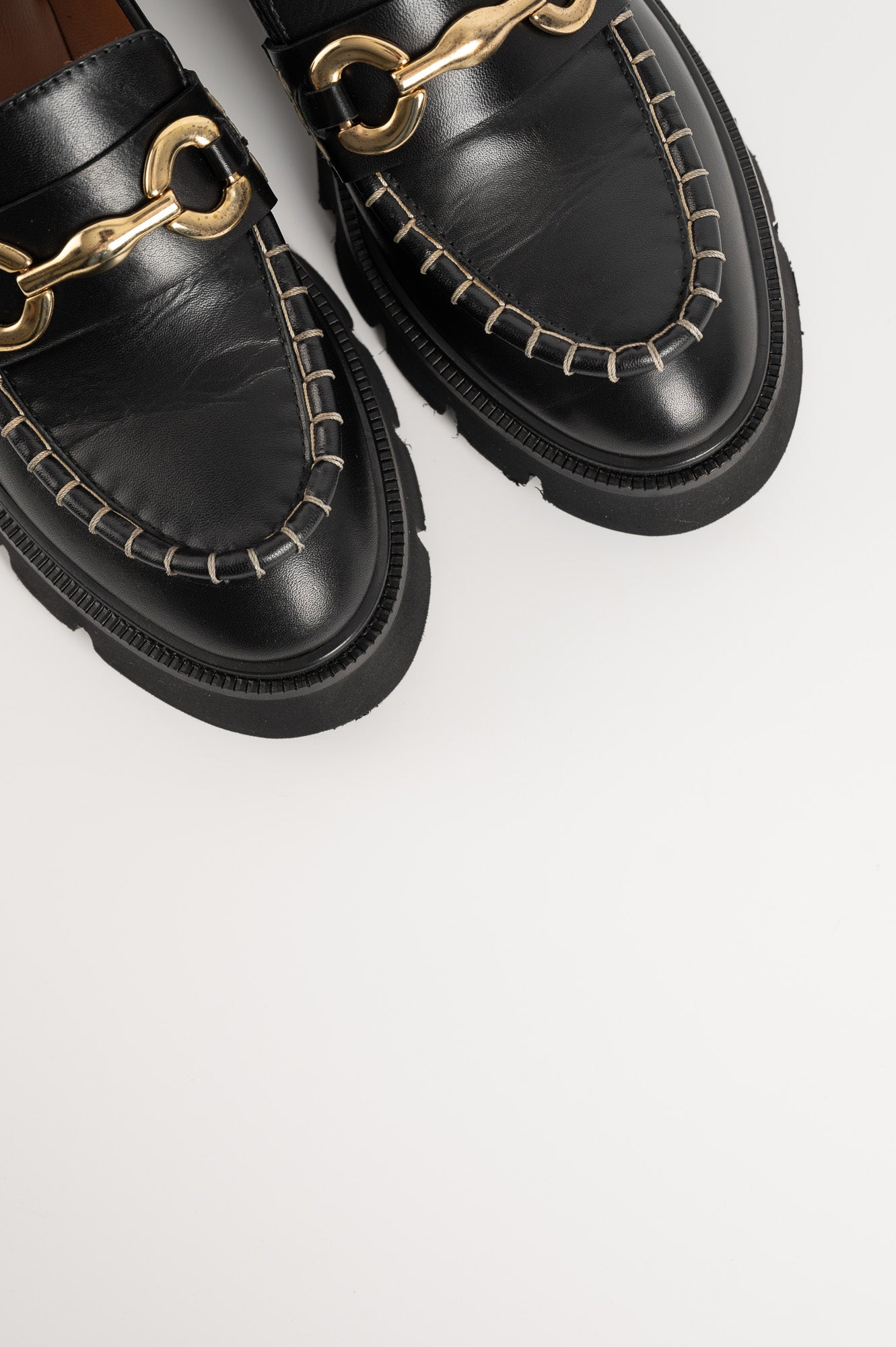 Loafer Stitch 044 | Black Leather