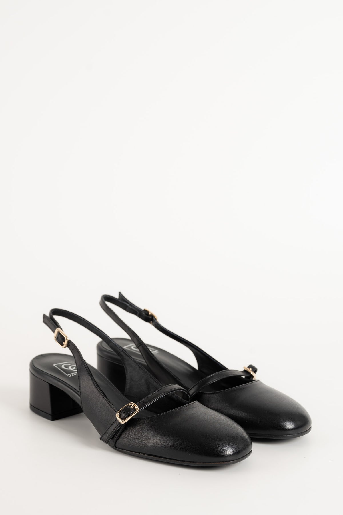 Slingback Pump Blenda 117 | Black Leather