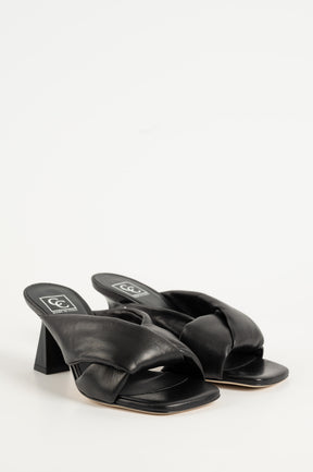 Sandal Naima 124 | Svart Skinn