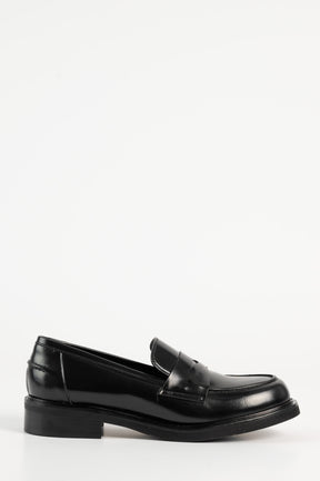 Penny Loafer Egeo 130 | Svart Skinn