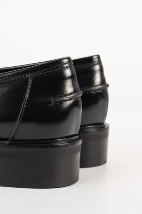 Penny Loafer Egeo 130 | Black Leather