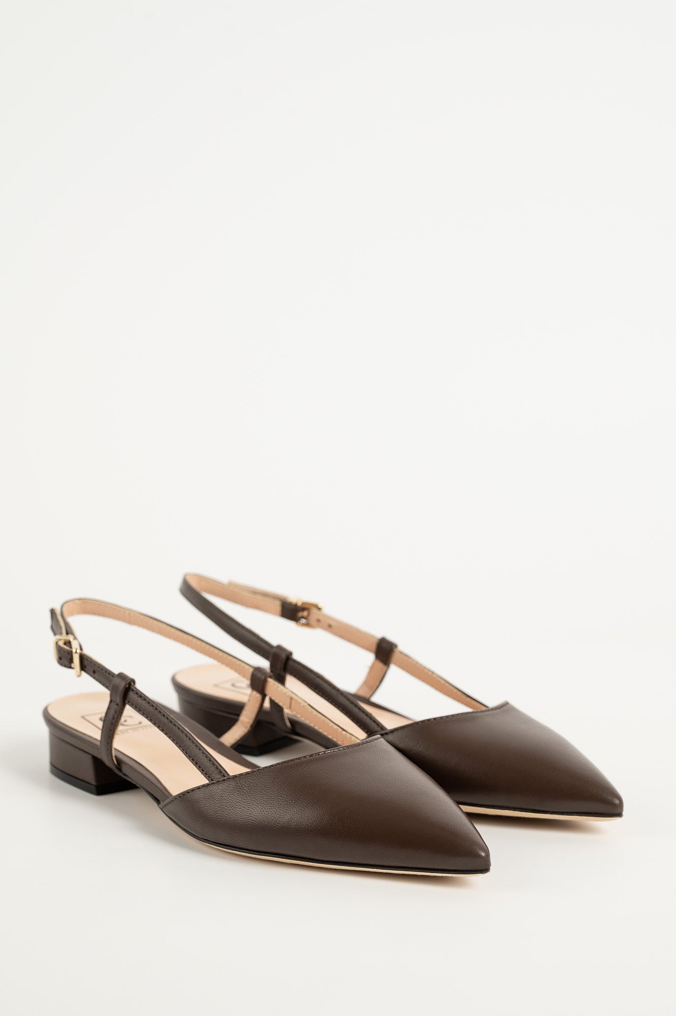 Ballet Flat Wiktoria 172 | Chocolate Brown Leather