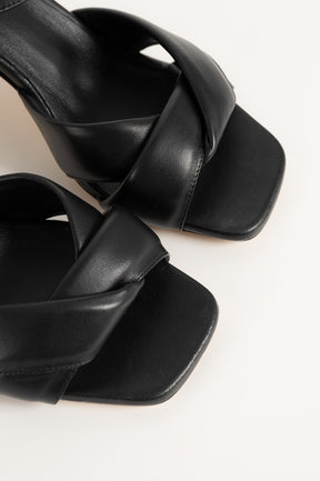 Sandal Hana 441 | Svart Skinn
