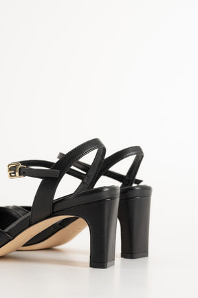 Sandal Hana 441 | Svart Skinn