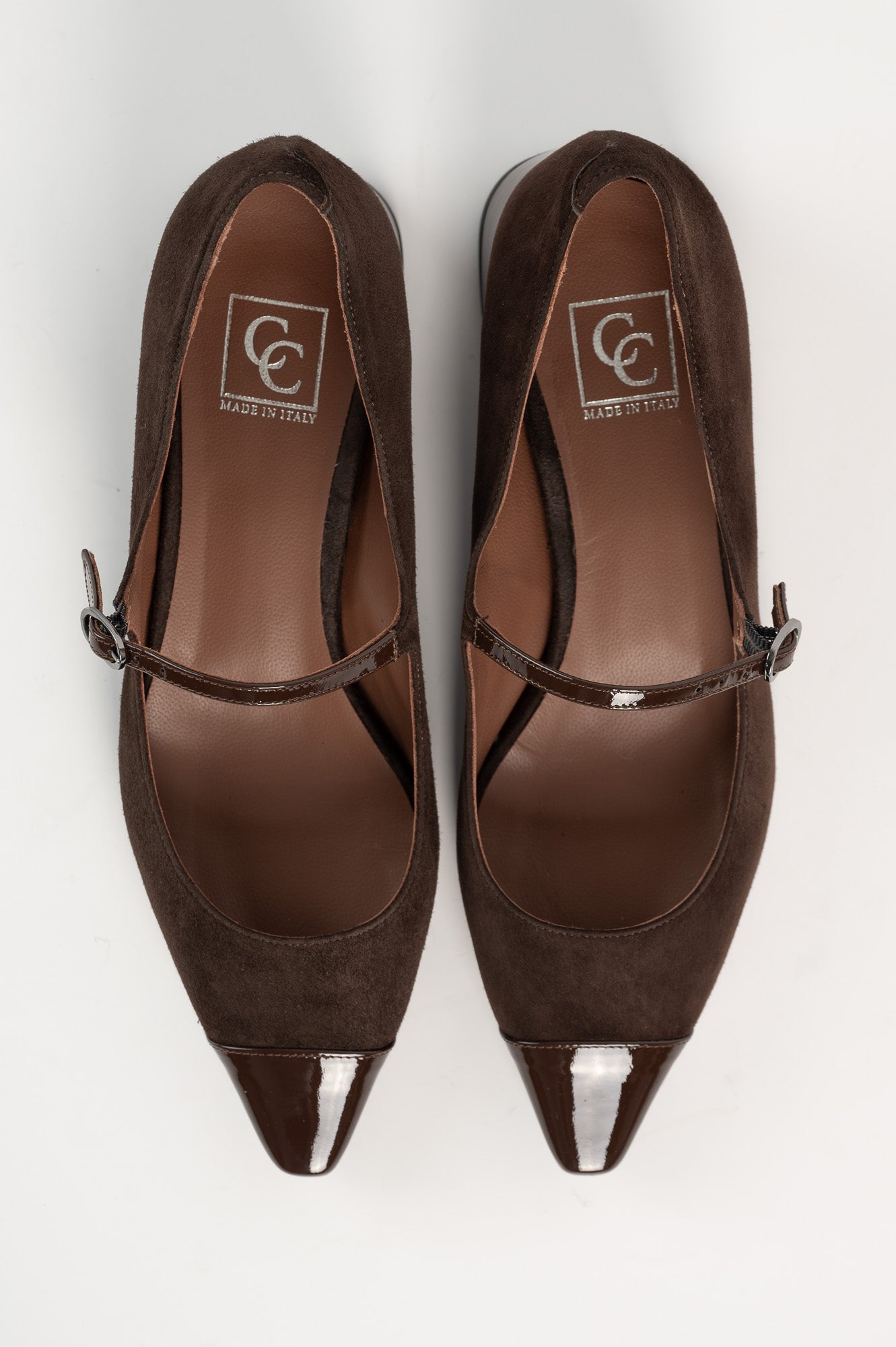 Mary Jane Sabrina 515 | Brown Suede