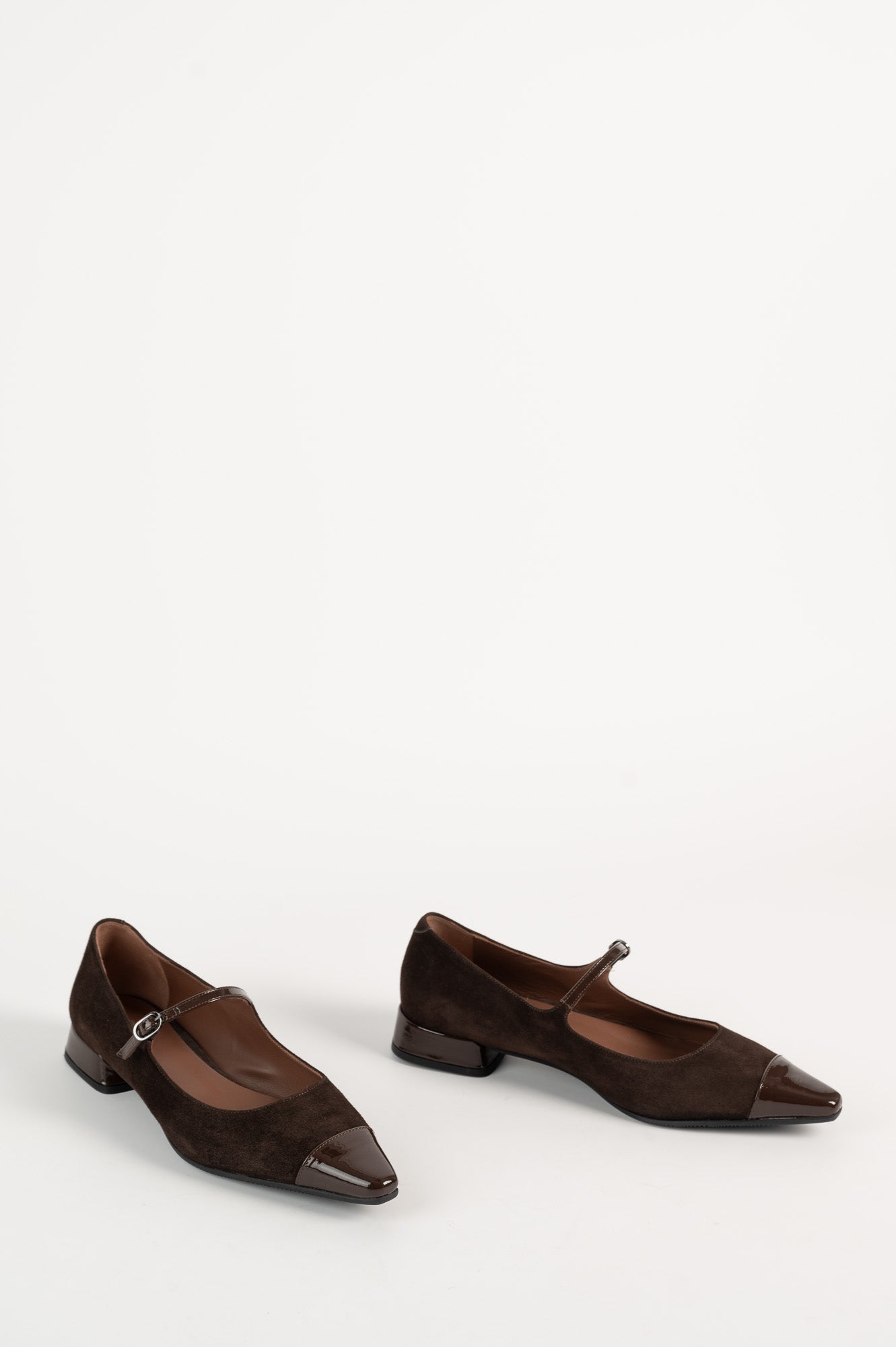 Mary Jane Sabrina 515 | Brown Suede