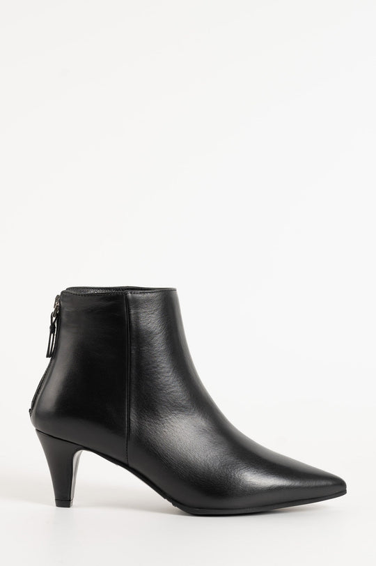 Ankle Boot Filippa | Black Nappa Leather