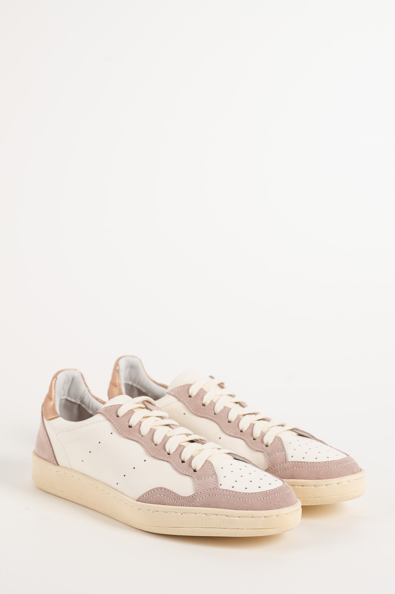 Sneaker Rachel 166 | Pink Suede & Leather