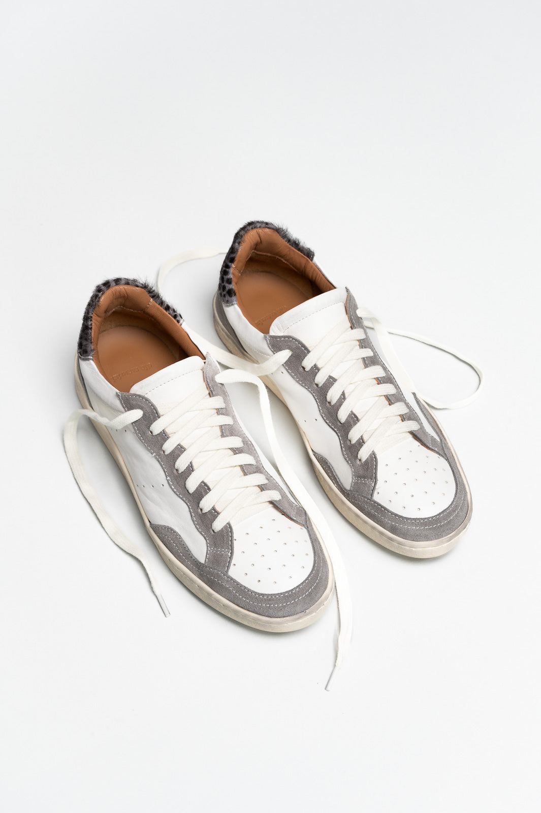 Low-Top Sneaker Marisol | Stone Grey Vintage Suede