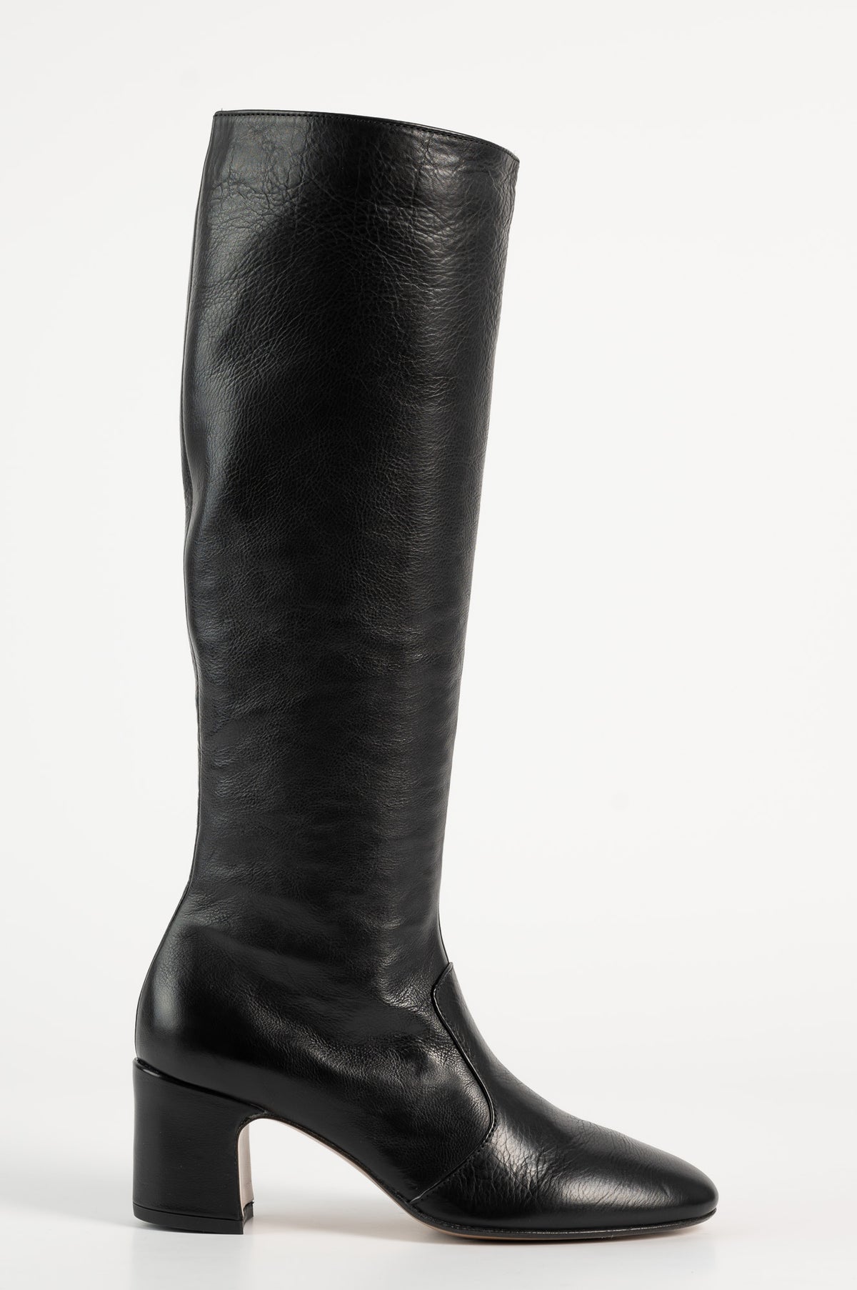 High Boot Salice 188 | Black Leather