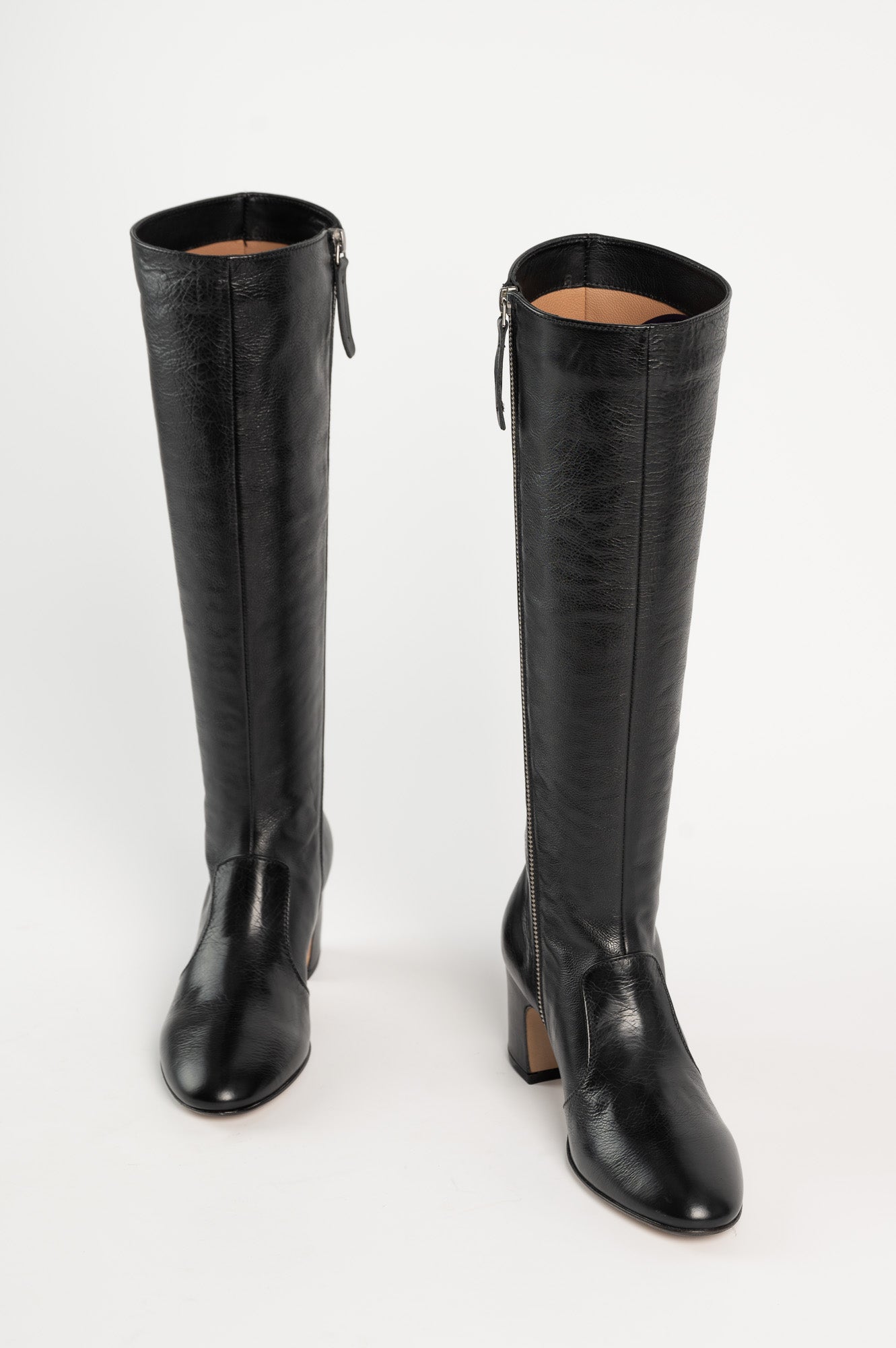 High Boot Salice 188 | Black Leather