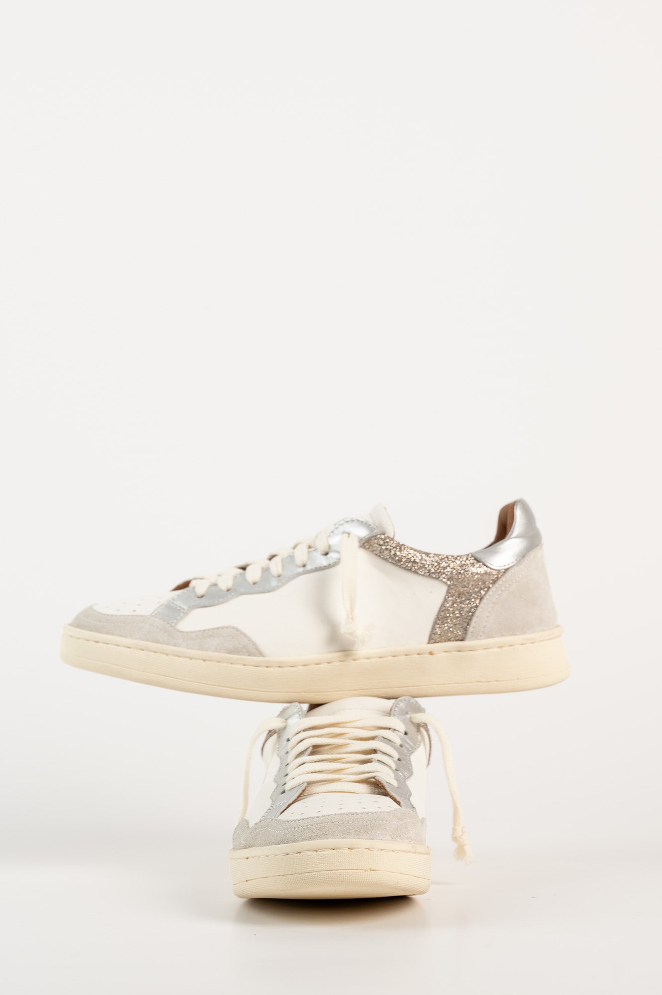 Sneaker Chiara 300 | Vit Silver Skinn