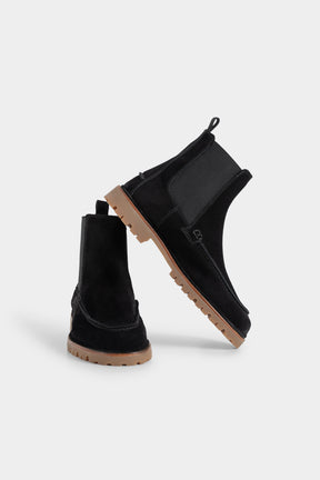 Chelsea Boot Otterproof | Off-Black Suede