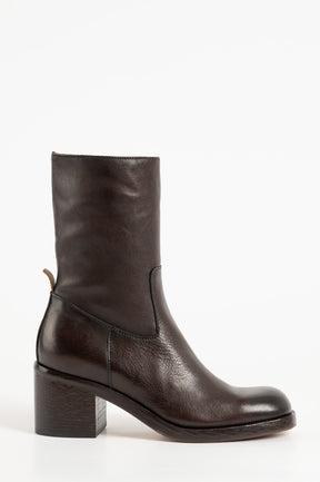 Ankle Boot Corvara 432 | Dark brown leather