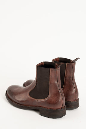 Boot Chelsea 856 | Brunrött Skinn