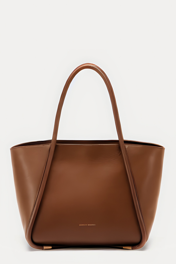 Shoulder Bag Cabala 010 | Cognac Leather