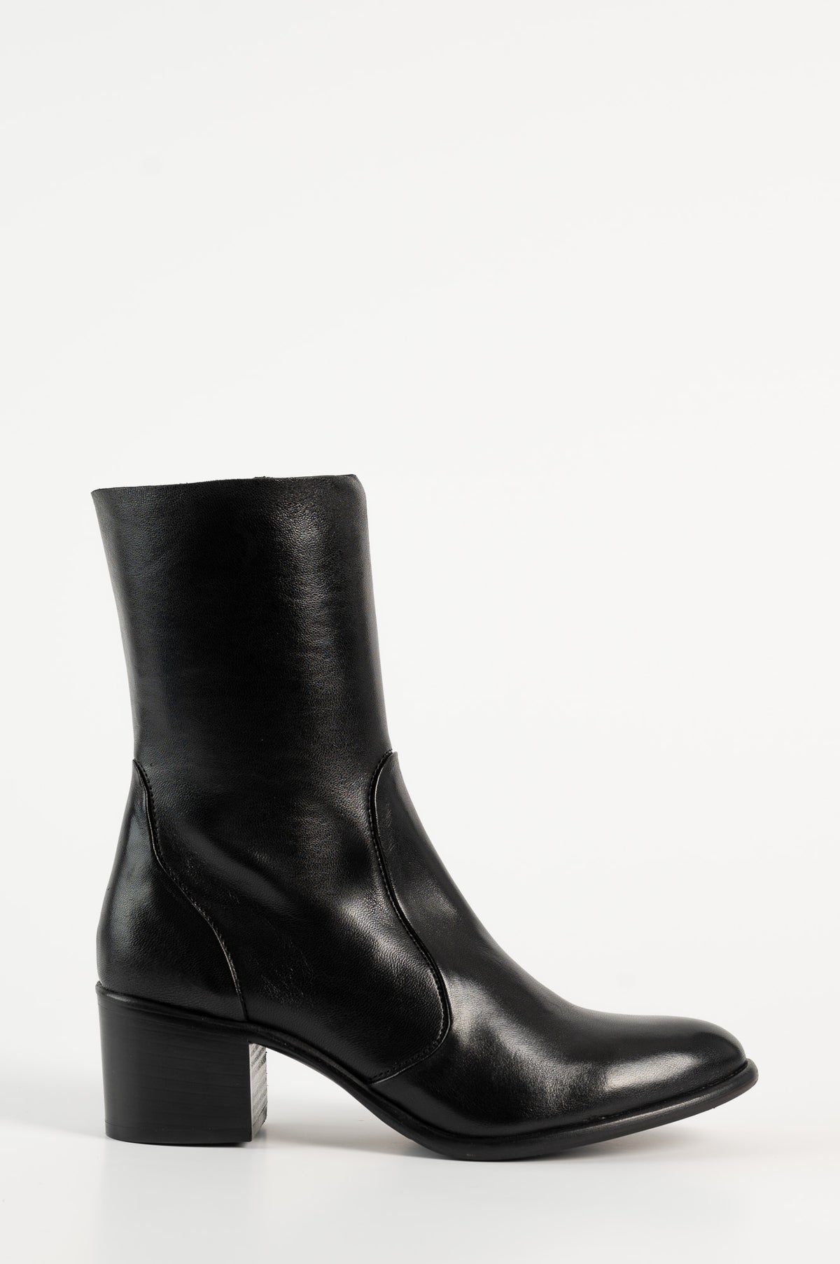 Ankle Boot Viona 001 | Black Leather