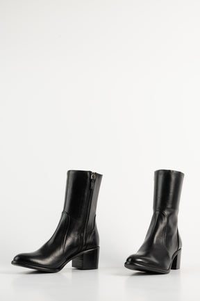 Ankle Boot Viona 001 | Black Leather