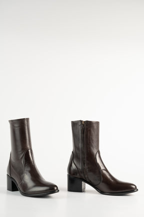 Ankle Boot Viona 001 | Brown Leather