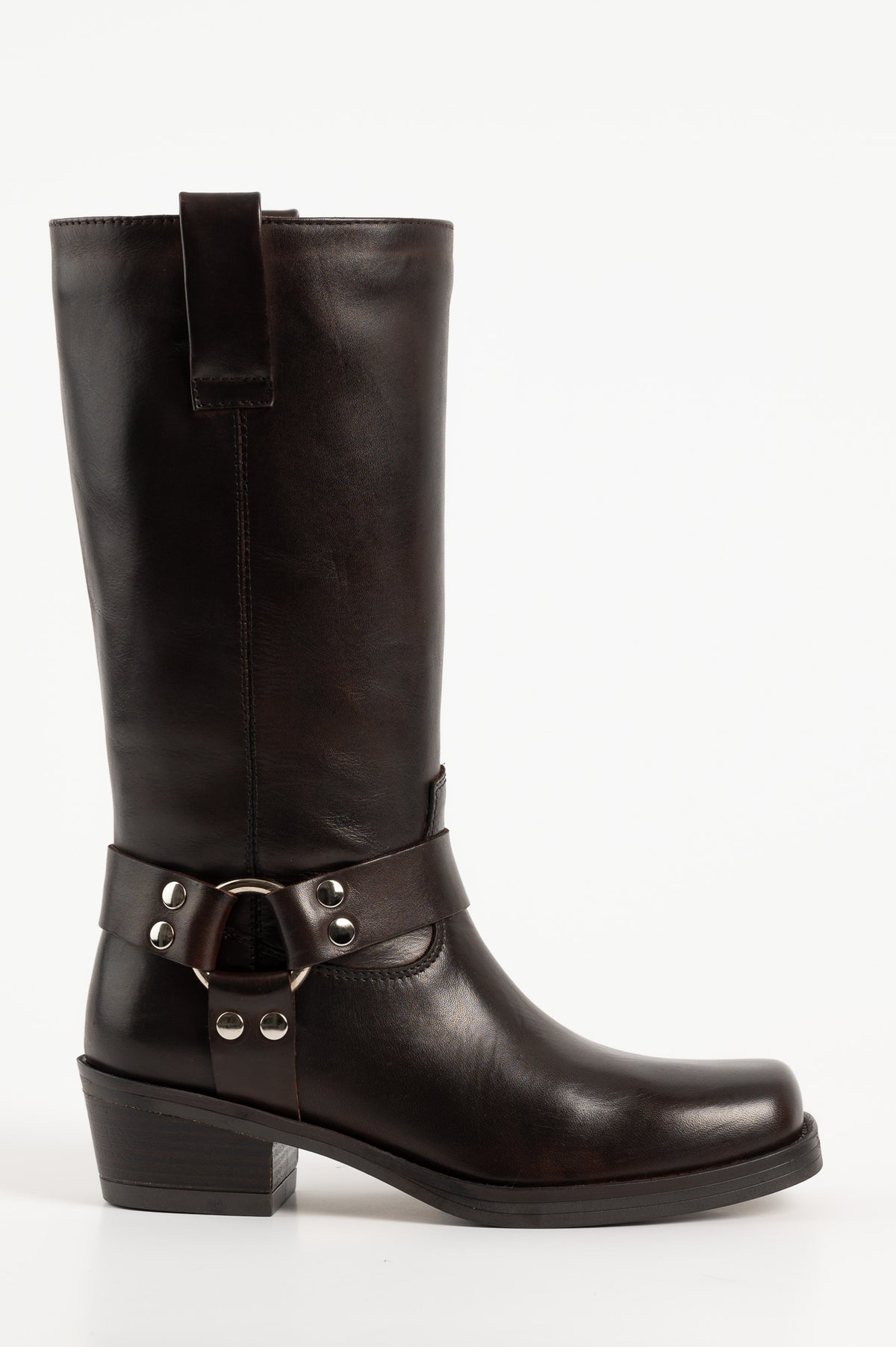 High Boot Phoebe 066 | Brown Leather
