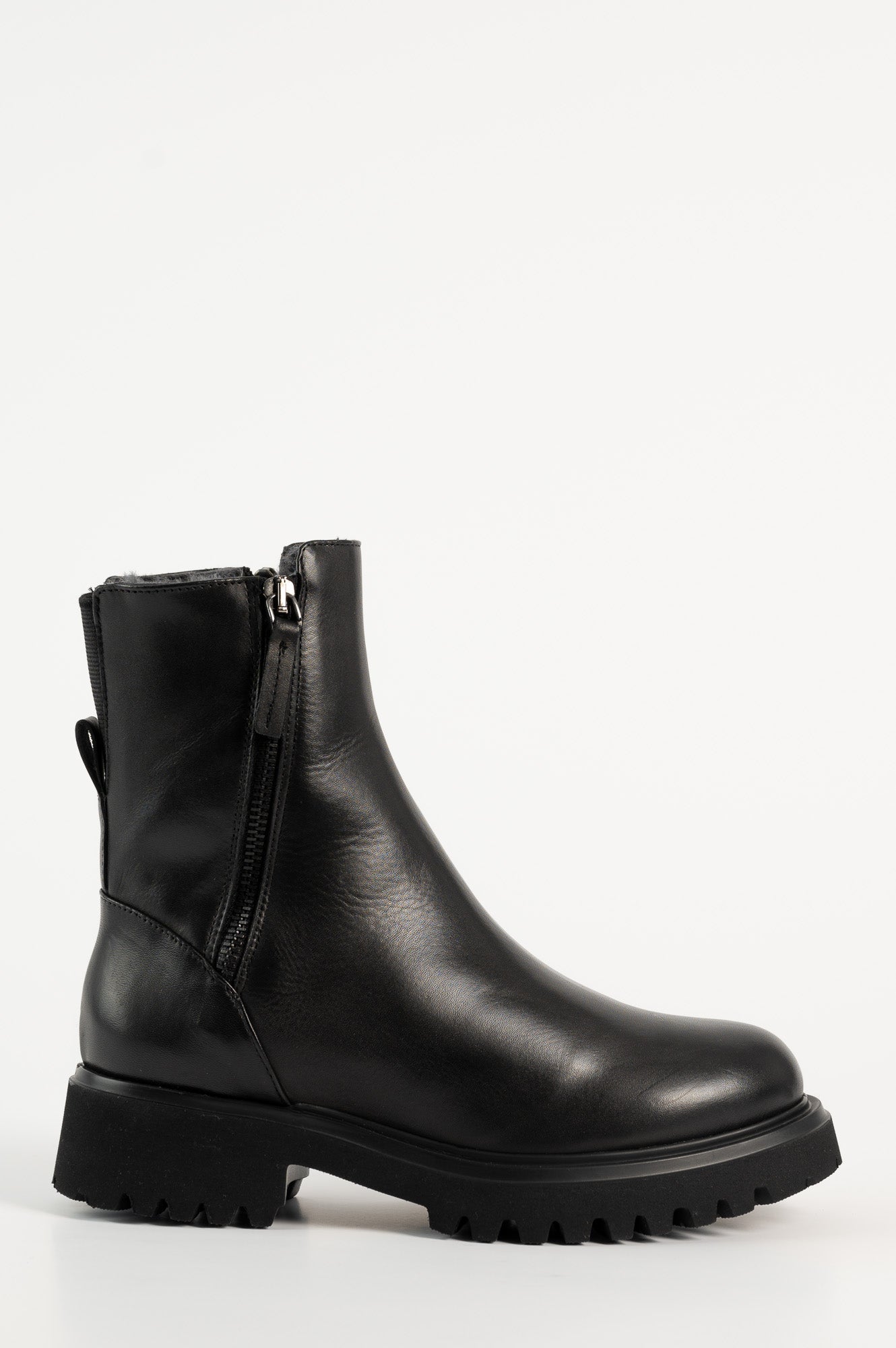 Varmfodrad Boot Darcy 144 | Svart Skinn