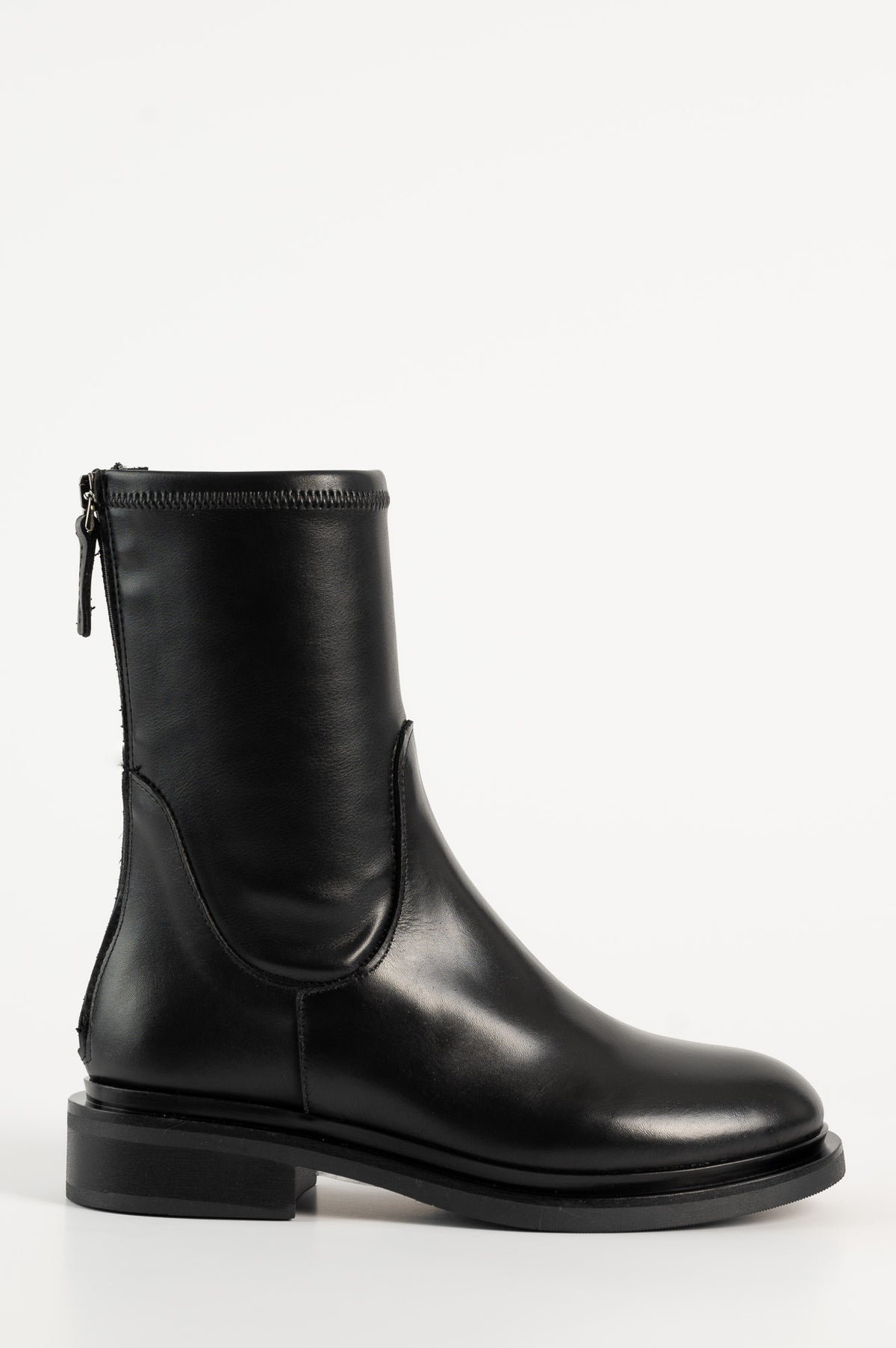 Stretch Boot Zaphira 158 | Black Leather