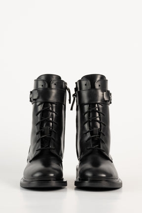 Lace-up Boot Zaphira 162 | Black Leather