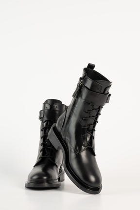 Lace-up Boot Zaphira 162 | Black Leather