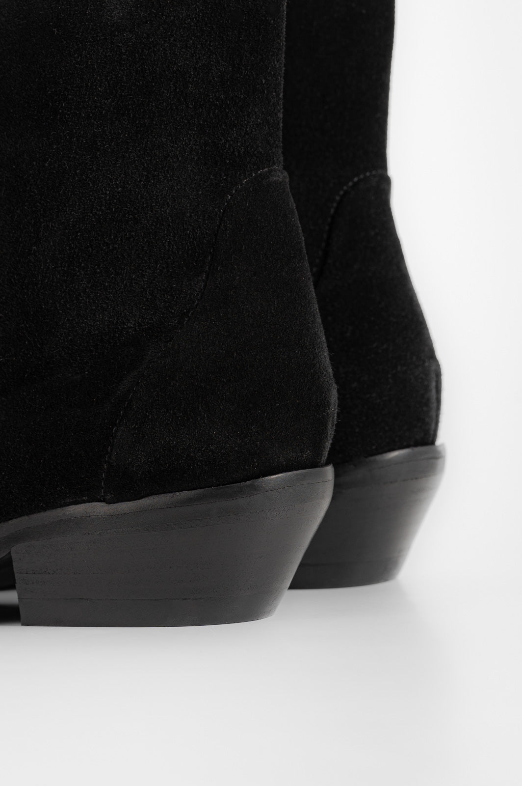 Cuban Boot Sierra | Black Suede