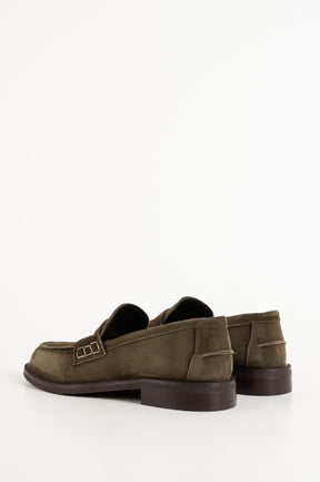 Penny Loafer Luzia | Forest Green Suede