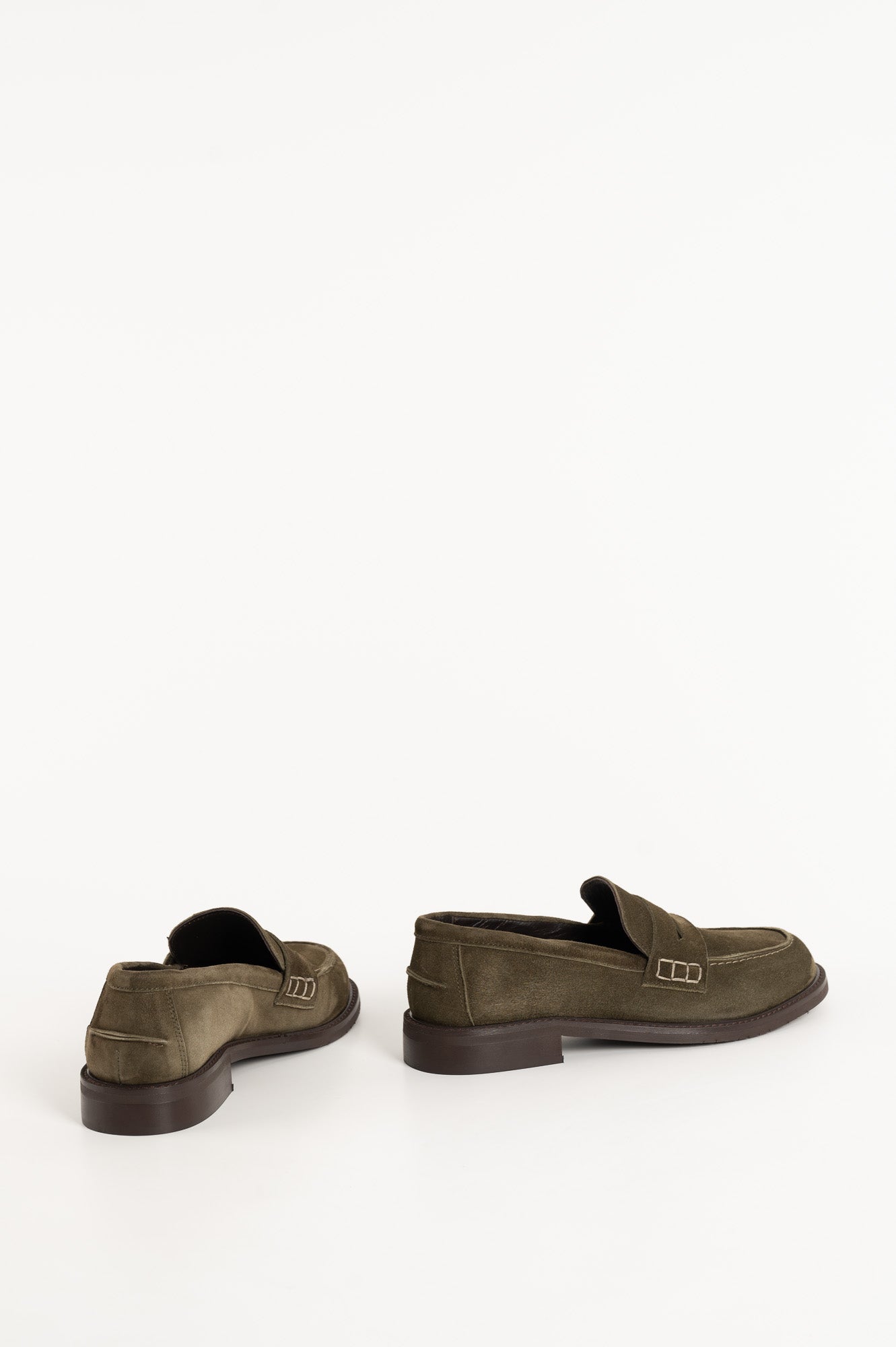 Penny Loafer Luzia | Forest Green Suede