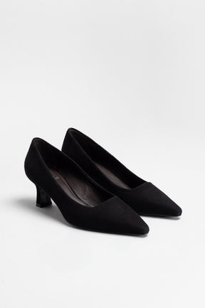 Pump Bria | Elegant Black Suede