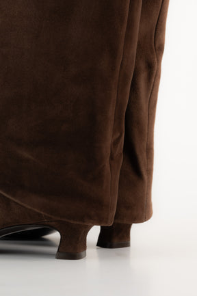 High Boot Bria 301 | Brown Suede