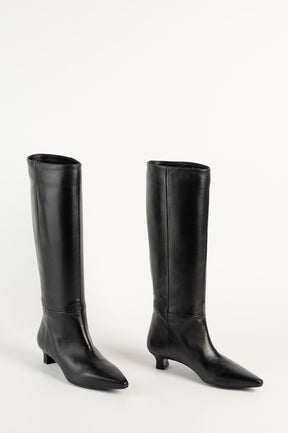 High Boot Bria 314 | Black Leather